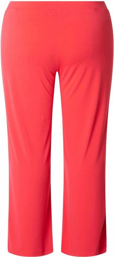 Colletta straight high waist casual broek rood - Foto 3