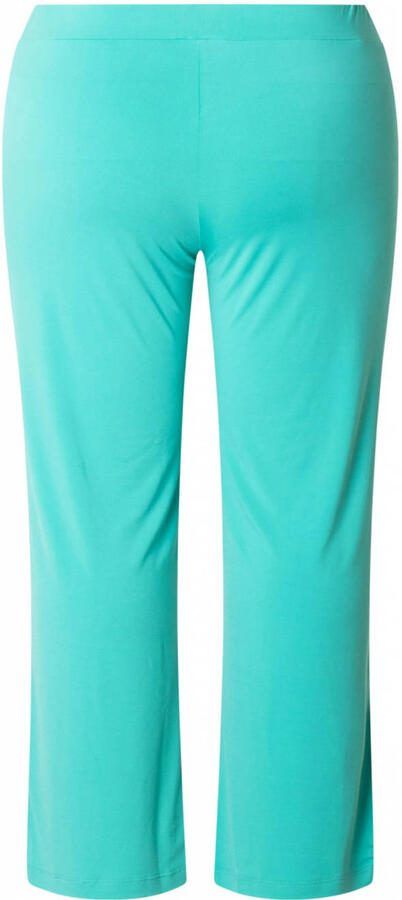 Colletta straight high waist casual broek turquoise - Foto 2
