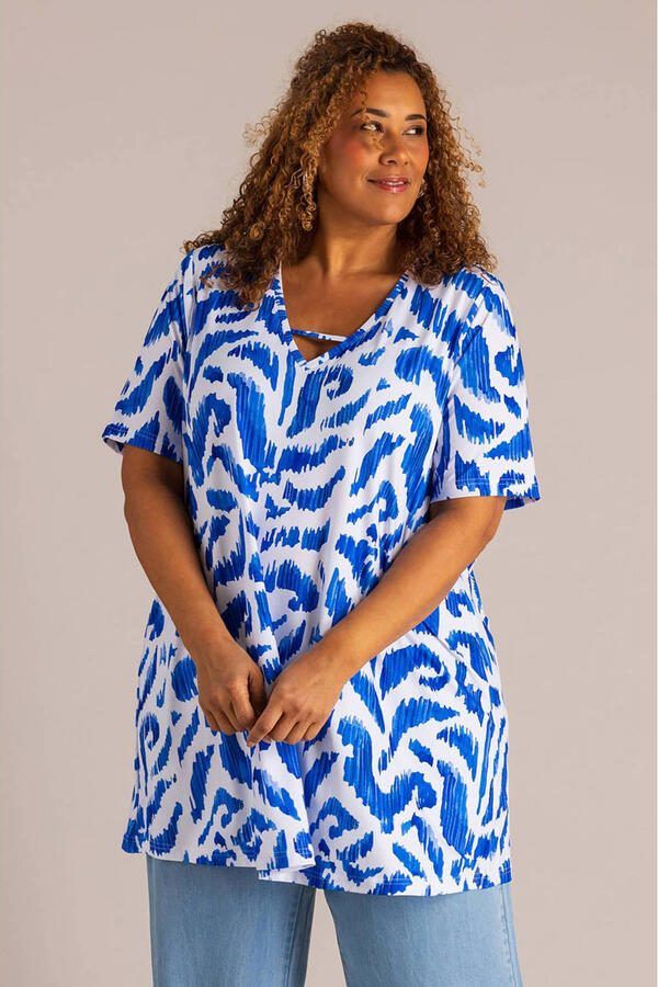 Colletta top blauw