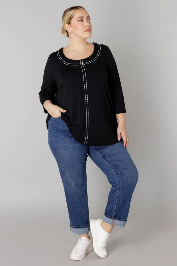 Colletta top zwart