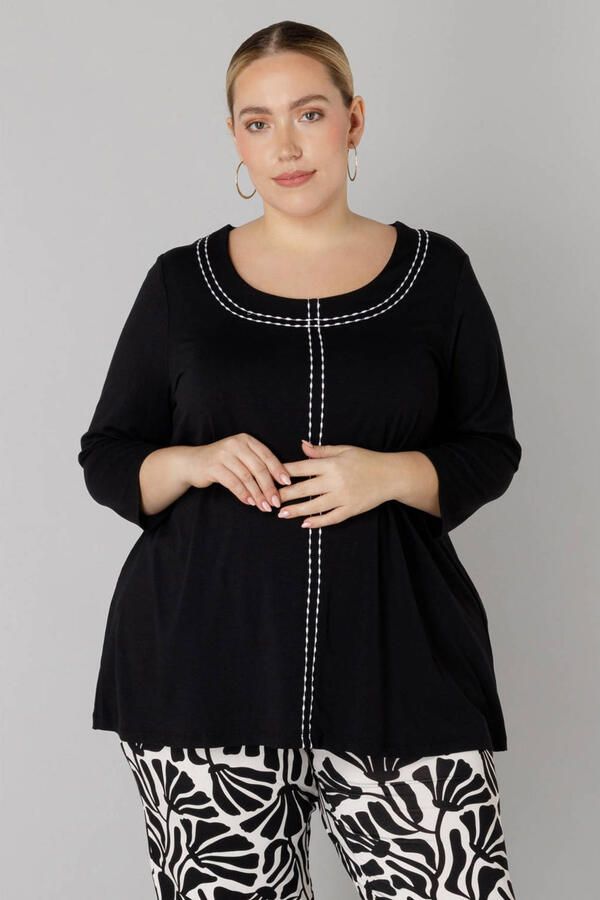 Colletta top zwart - Foto 3