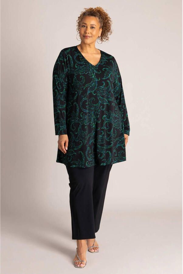 Colletta tuniek Plus Size met print groen - Foto 2
