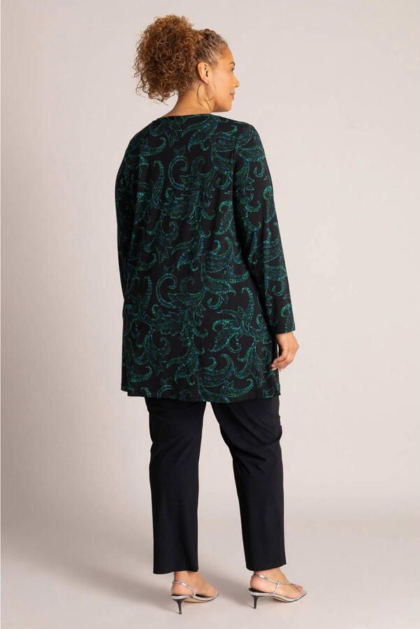 Colletta tuniek Plus Size met print groen - Foto 3