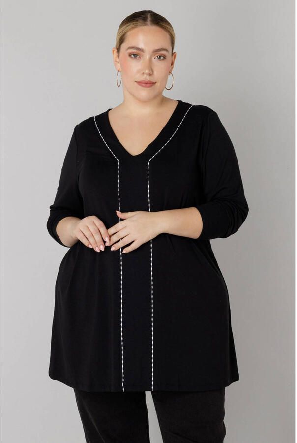 Colletta tuniek zwart - Foto 3