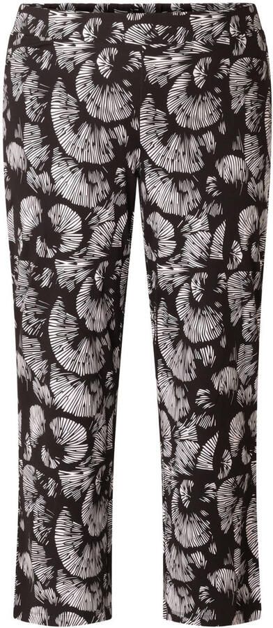 Colletta wide leg regular waist broek zwart - Foto 3