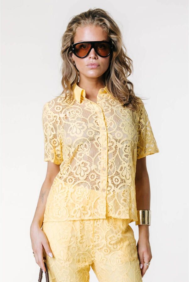 Colourful Rebel blouse geel
