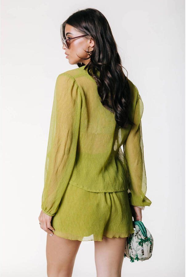 Colourful Rebel blousetop groen - Foto 3