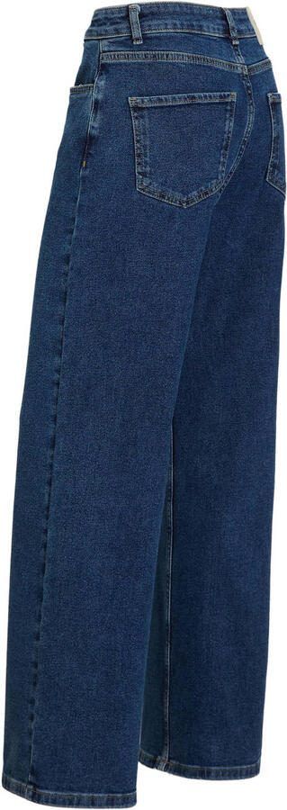 Colourful Rebel high waist straight leg jeans Gaias High Rise medium blue denim
