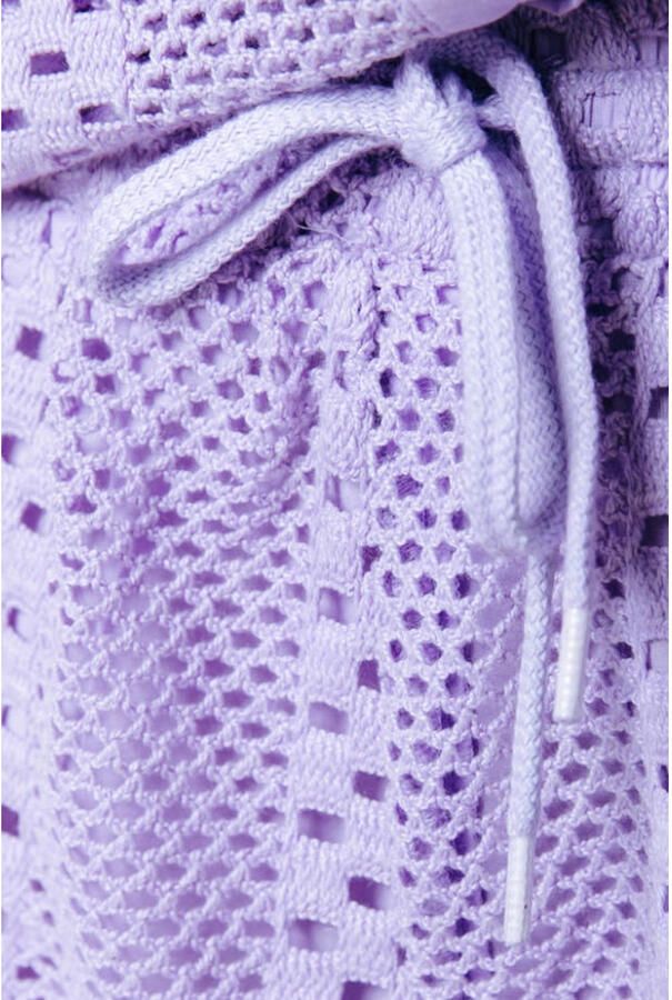 Colourful Rebel regular waist casual short crochet lavendel - Foto 2