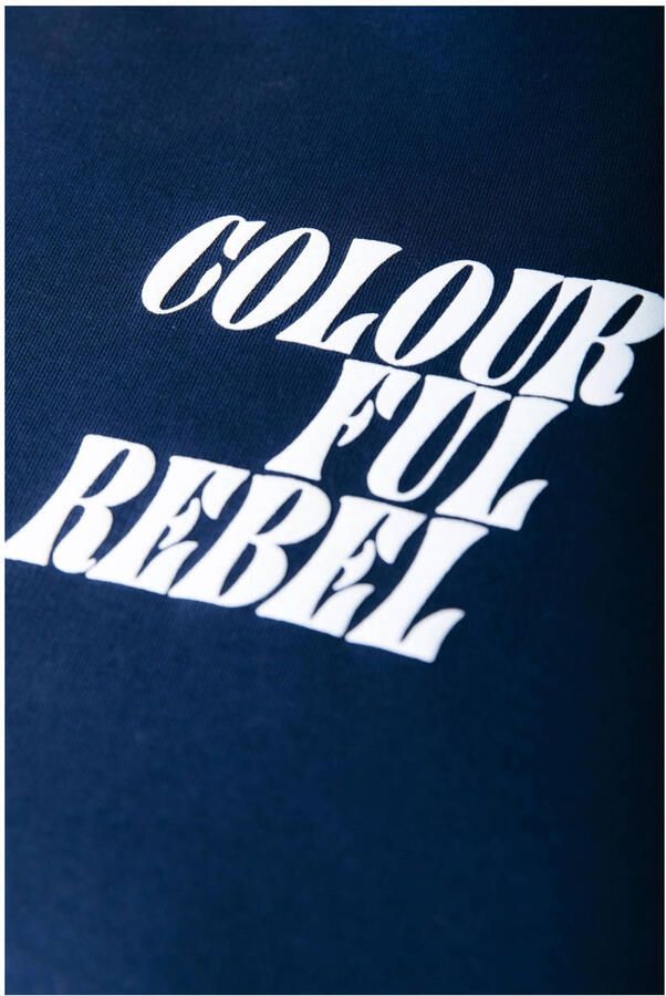 Colourful Rebel sweater donkerblauw - Foto 3