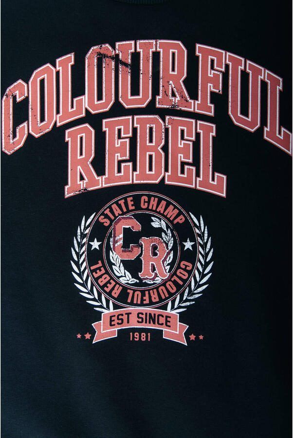 Colourful Rebel sweater zwart - Foto 2