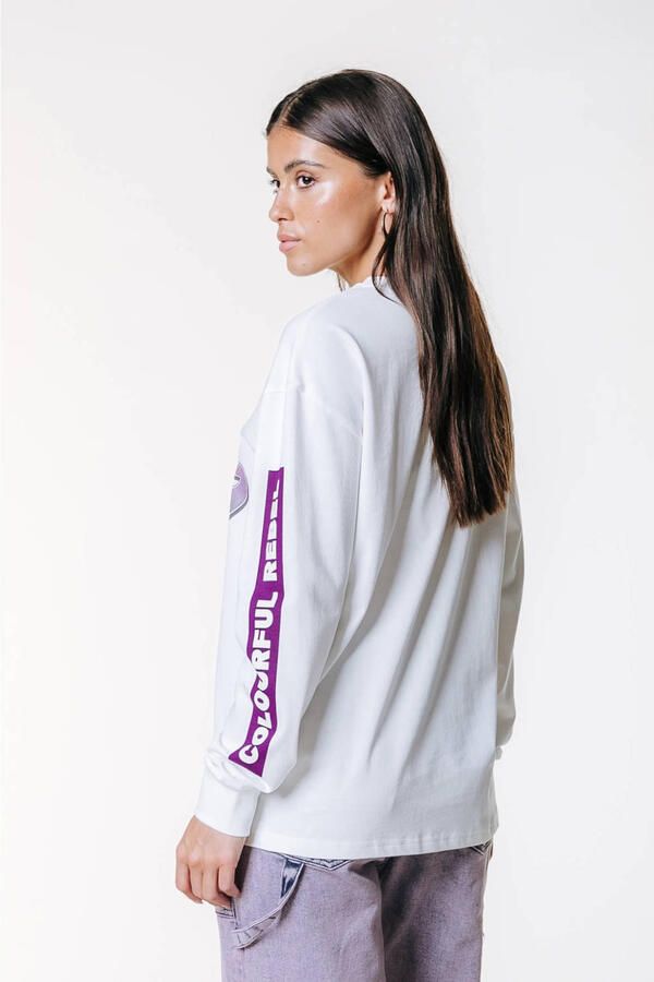 Colourful Rebel T-shirt paars - Foto 2