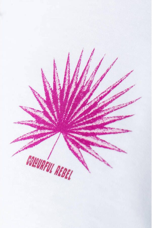 Colourful Rebel T-shirt wit - Foto 2