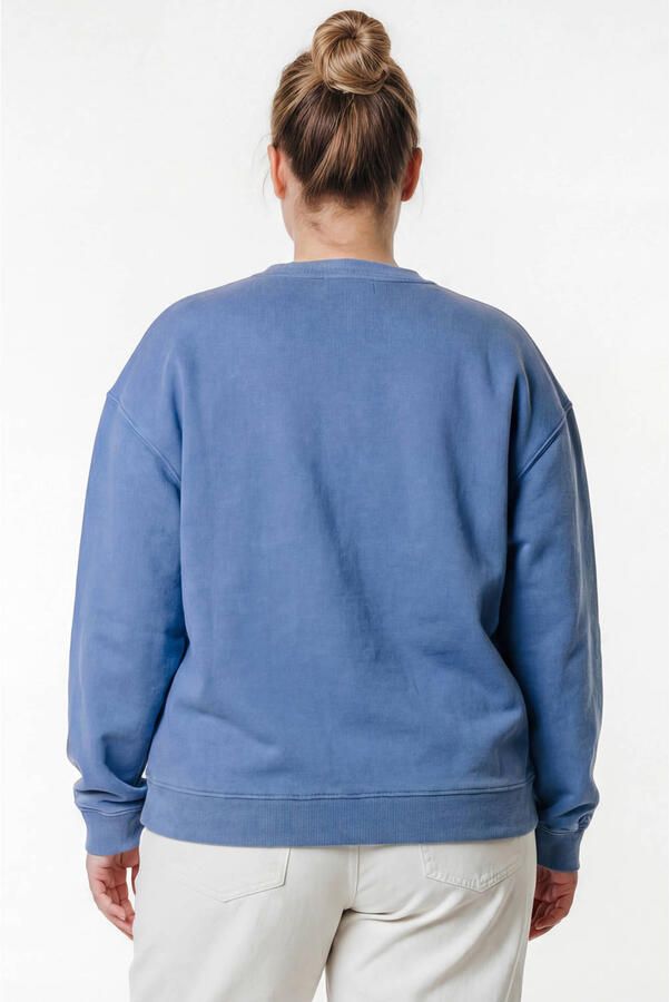 Colourful Rebel Curve sweater blauw - Foto 3