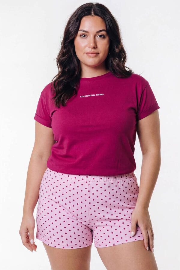 Colourful Rebel Curve T-shirt