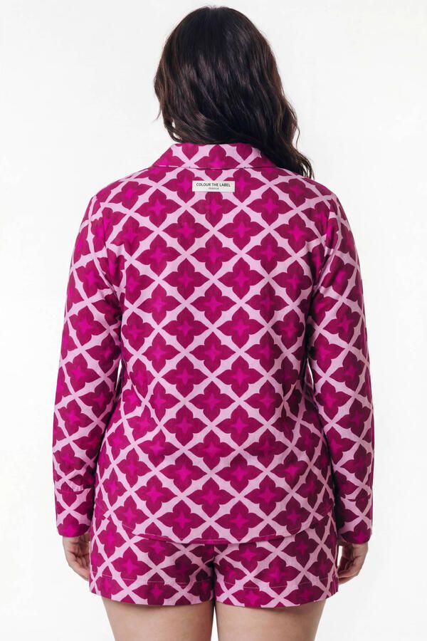 Colourful Rebel blouse roze - Foto 3