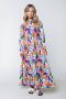 Colourful Rebel gebloemde maxi jurk Vianne Big Flower Maxi Dress multi - Thumbnail 2