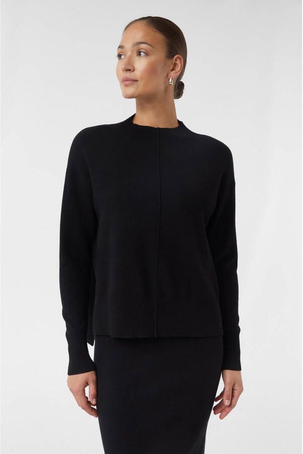 Comma casual identity Trui met ronde hals Met siernaad casual ronde hals zijsplit met viscose - Foto 3