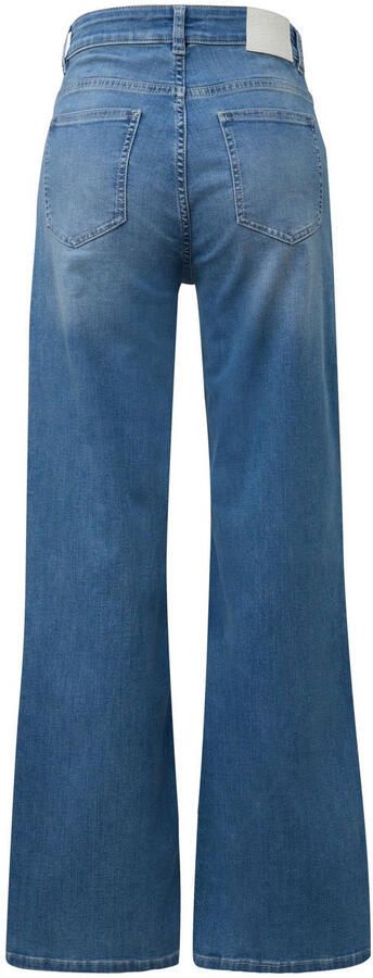 Comma casual identity high waist wide leg jeans medium blue denim - Foto 2