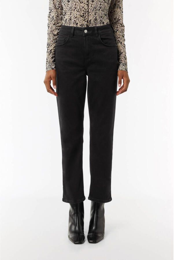 Comma Straight-Leg Katoen Stretch Jeans Black Dames - Foto 2