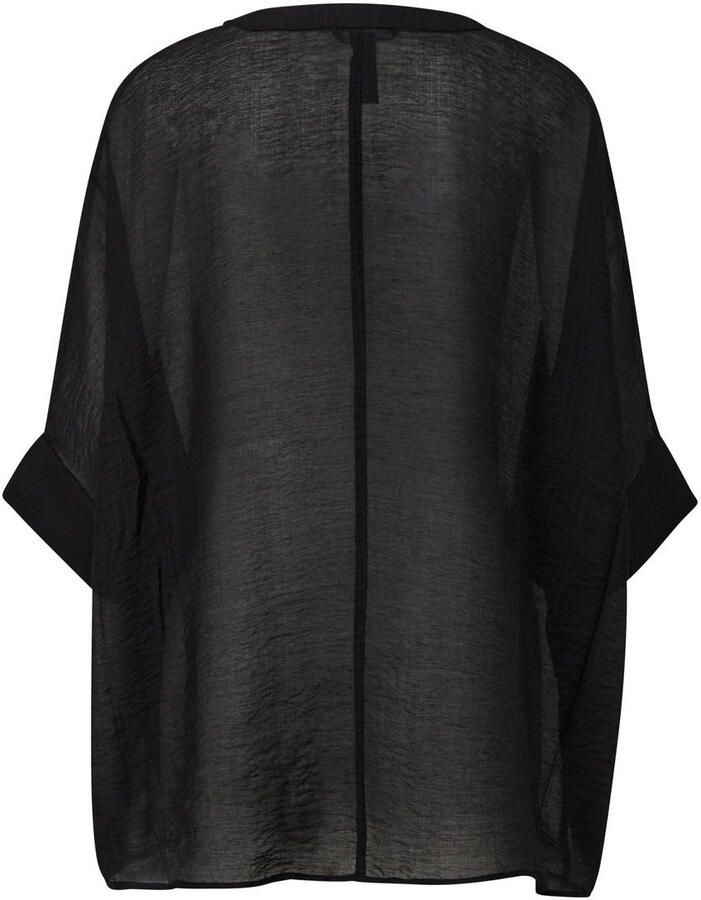 Comma Relaxed fit blouse met V-hals - Foto 3