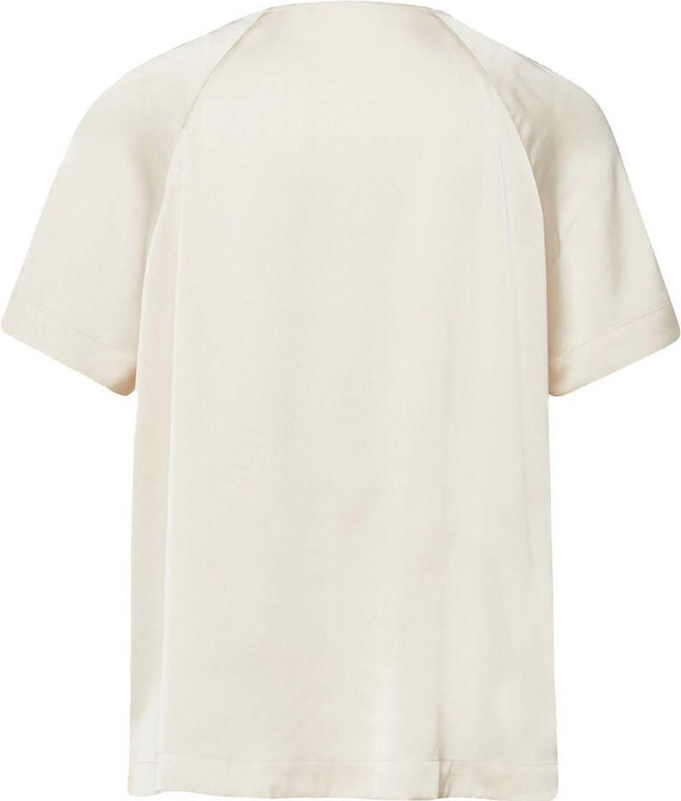 Comma Relaxed fit blouse met geplooide plooien - Foto 2