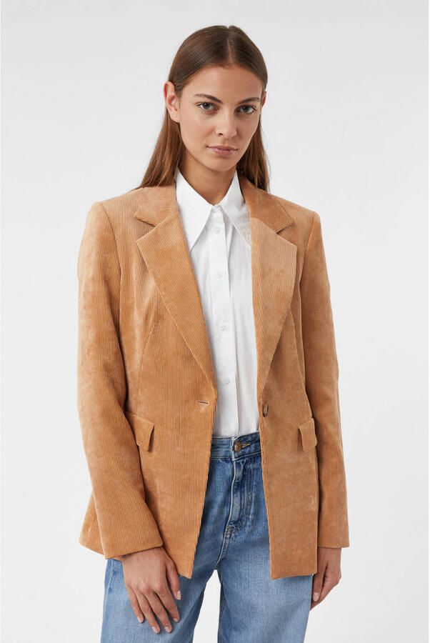 Comma Blazer met reverskraag