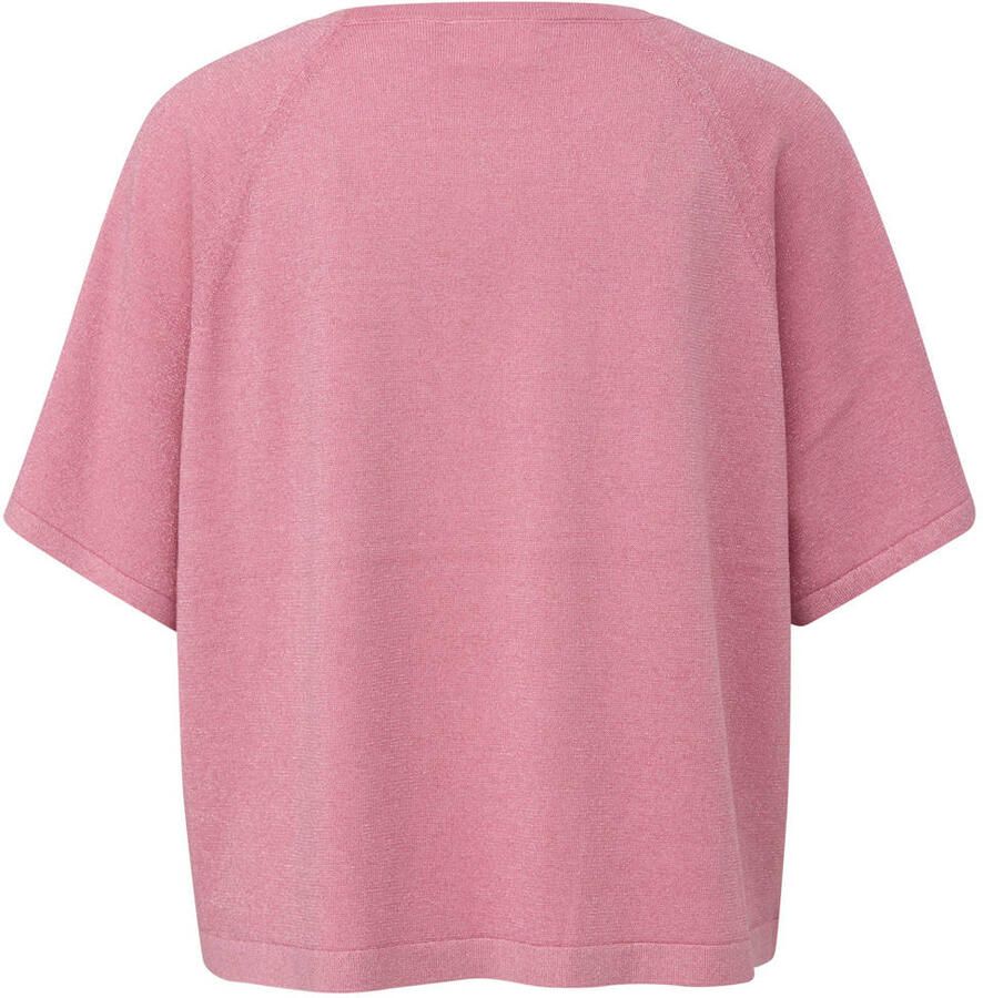 Comma gebreid shirt met ronde hals - Foto 2