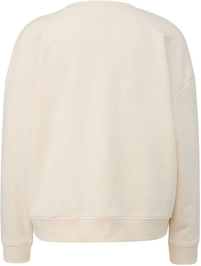 Comma gebloemde sweater ecru - Foto 2