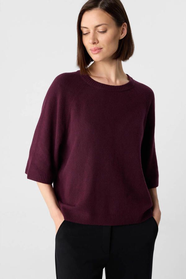 Comma Gebreide pullover met 3 4-mouwen - Foto 3