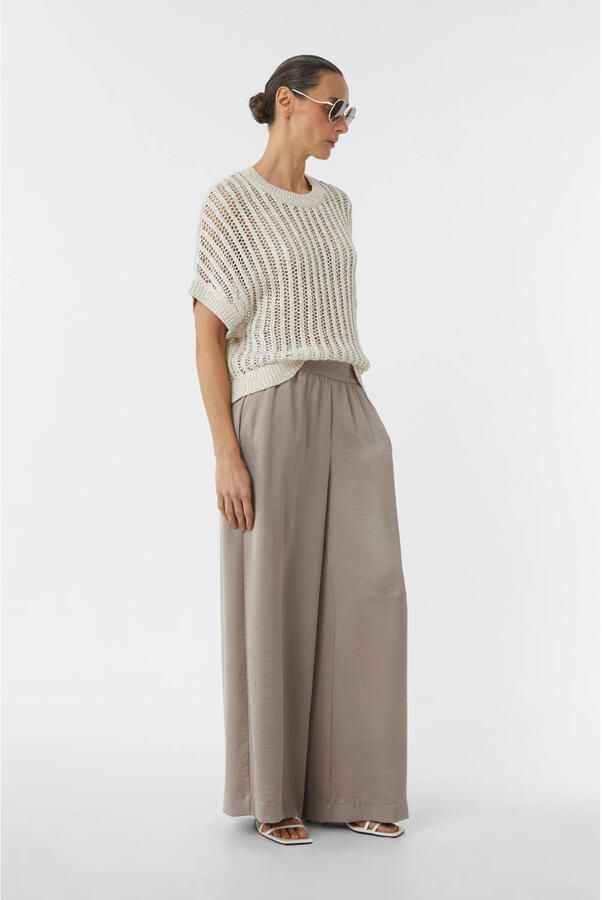 Comma Gebreide pullover met ribboorden - Foto 2