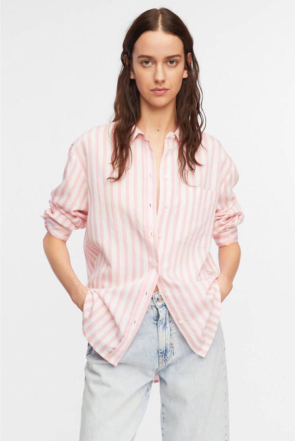 Comma relaxed fit blouse van viscosemix