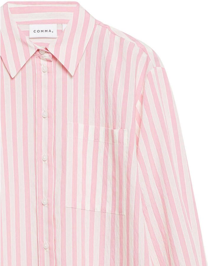 Comma relaxed fit blouse van viscosemix - Foto 2