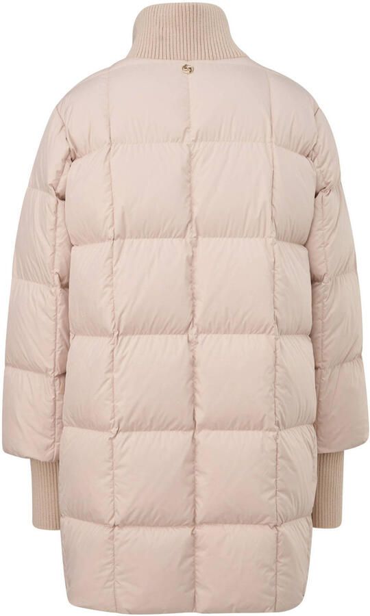 Comma Gewatteerde jas met staande kraag en extra brede boorden - Foto 3