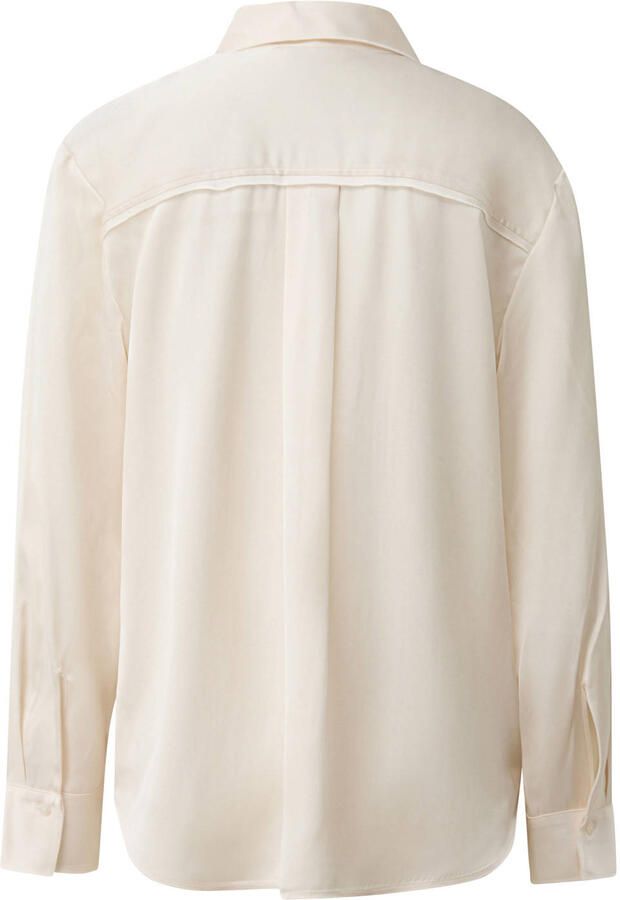 Comma relaxed fit overhemdblouse van viscosemix - Foto 2