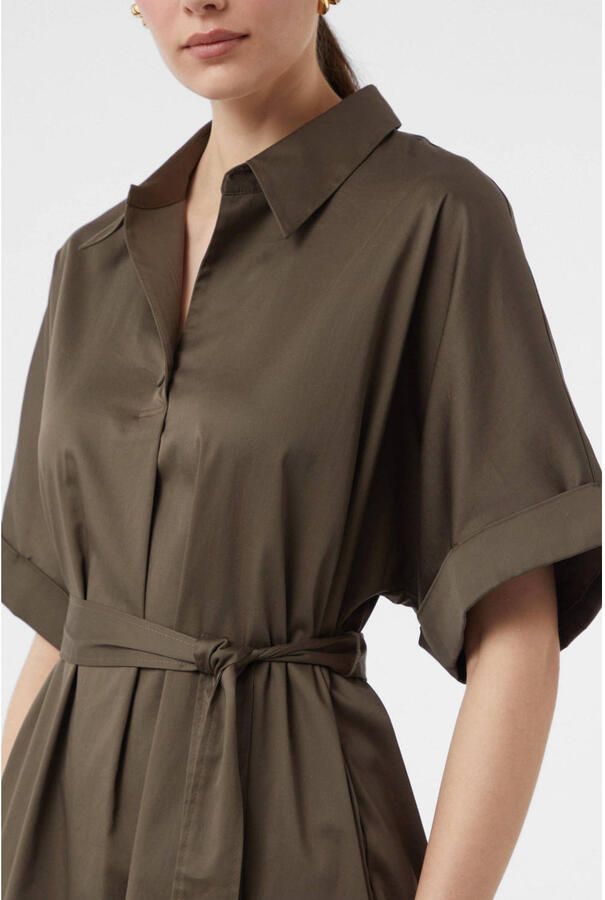 Comma Zomerjurk met een bindceintuur - Foto 2