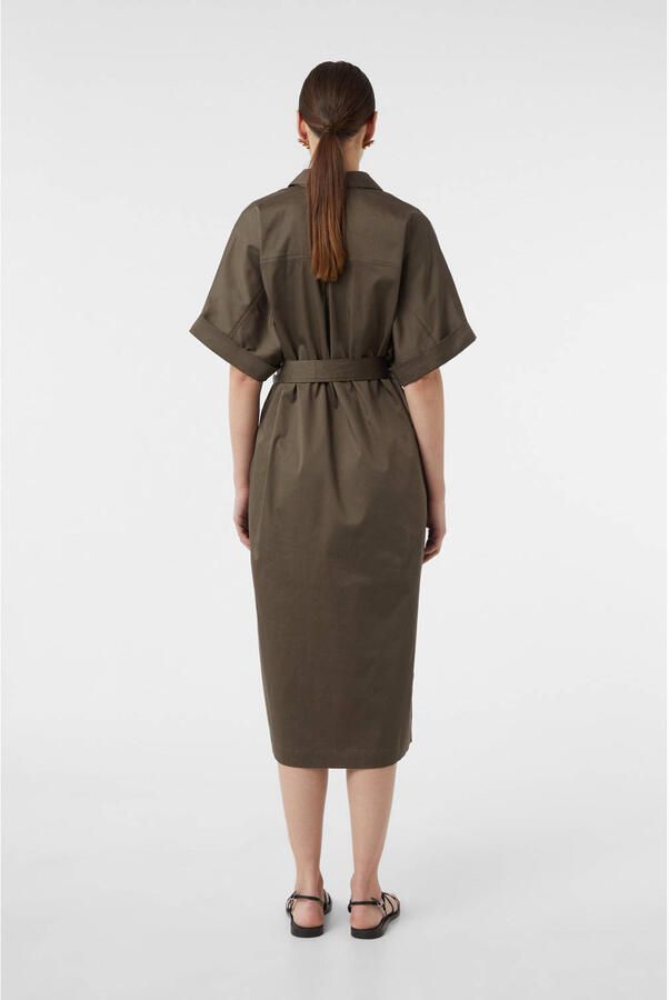 Comma Zomerjurk met een bindceintuur