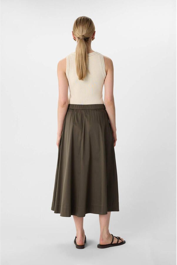 Comma Midirok met elastische taille