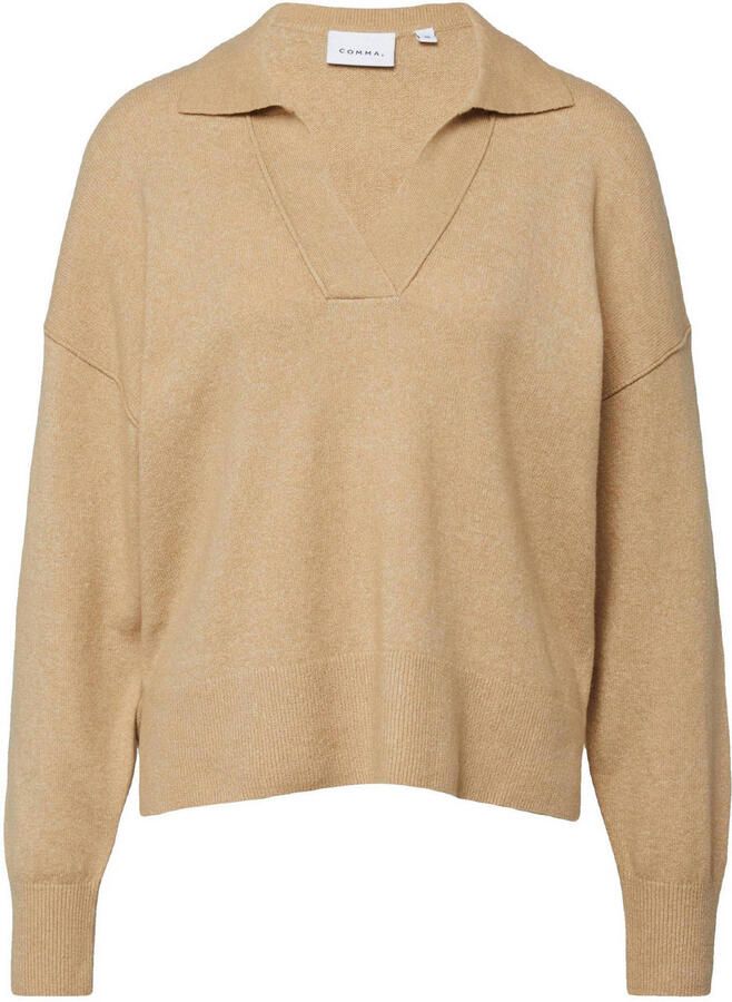 Comma pullover camel - Foto 3