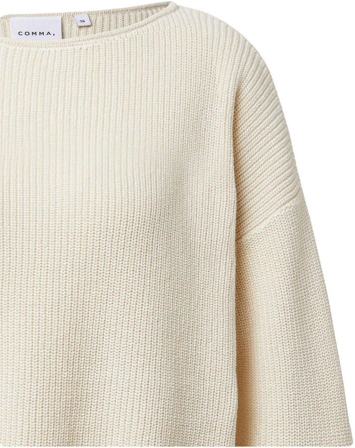 Comma Gebreide pullover met 3 4-mouwen - Foto 2