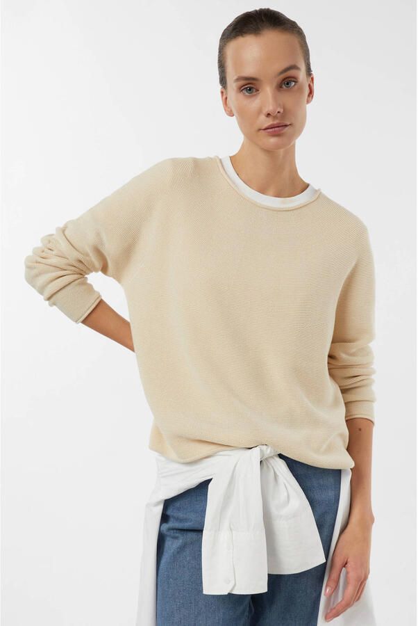 Comma pullover ecru