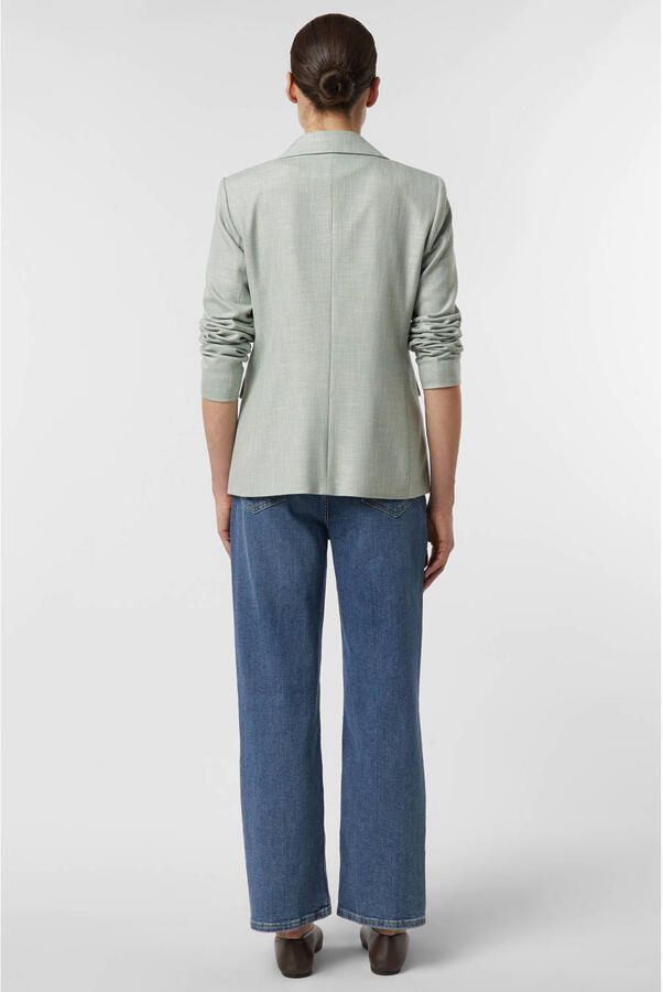 Comma Regular fit Blazer van Viscosemix met Reverskraag - Foto 3