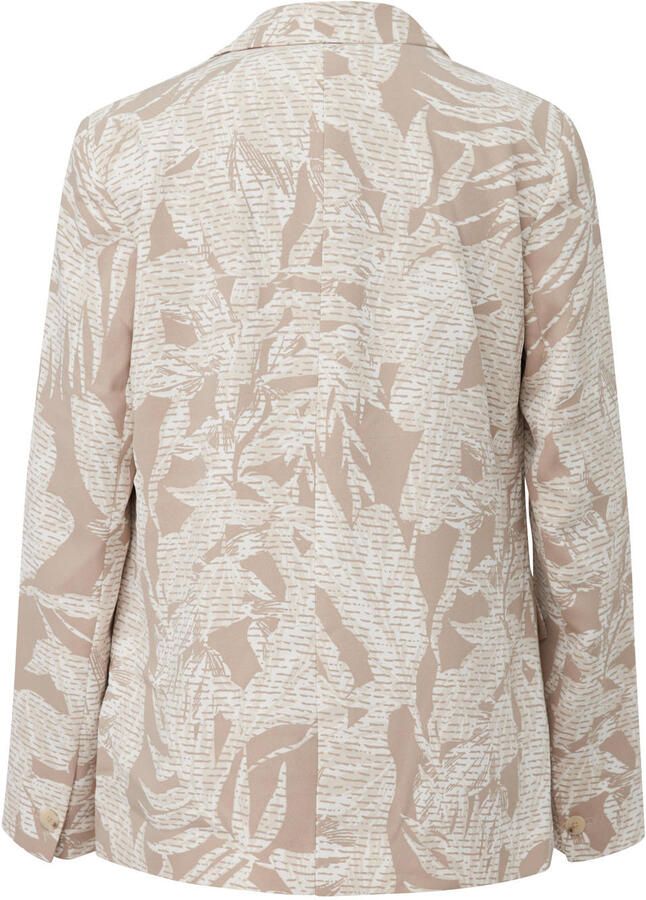 Comma regular blazer lichtbruin - Foto 3