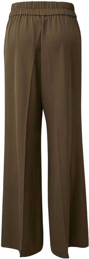Comma regular waist broek donkergroen - Foto 2