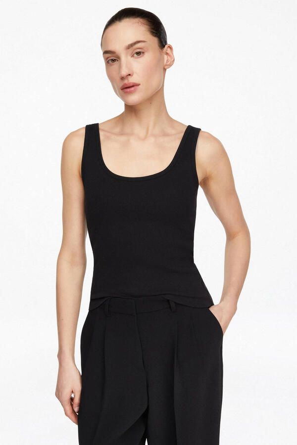 Comma singlet zwart