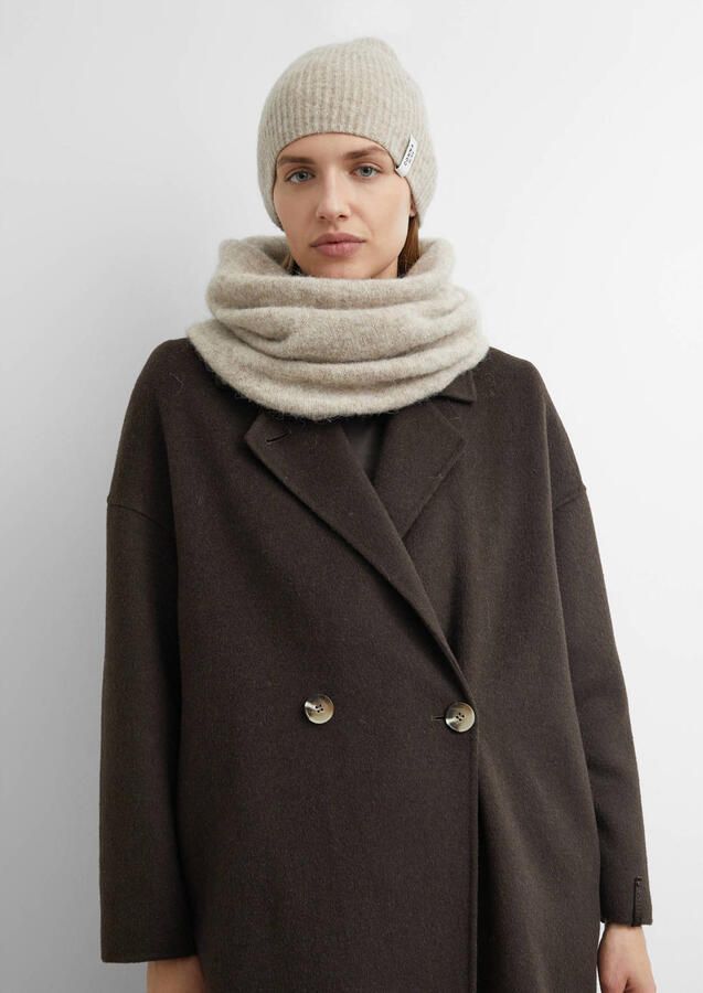 Comma sjaal beige