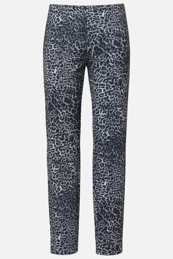 Comma Slim fit stoffen broek met elastische band - Foto 2