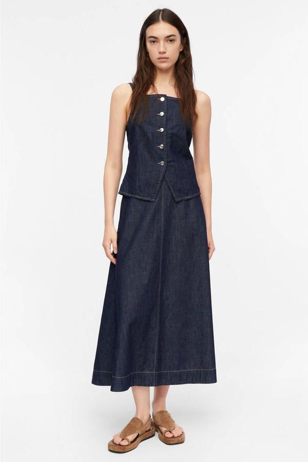 Comma spijkerrok dark blue denim - Foto 2
