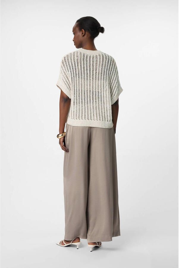 Comma straight regular waist broek bruin - Foto 2