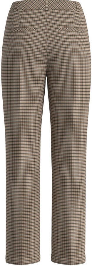Comma straight regular waist casual broek beige - Foto 2